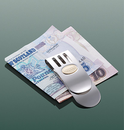 Dalvey Money Clip- PROFESSIONAL CORPORATE AND BUSINESS GIFTS - GRANTS OF DALVEY GIFTS FROM THE DALVEY DEPOT